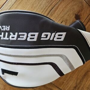 Callaway Big Bertha White and Black Golf Club Headcover